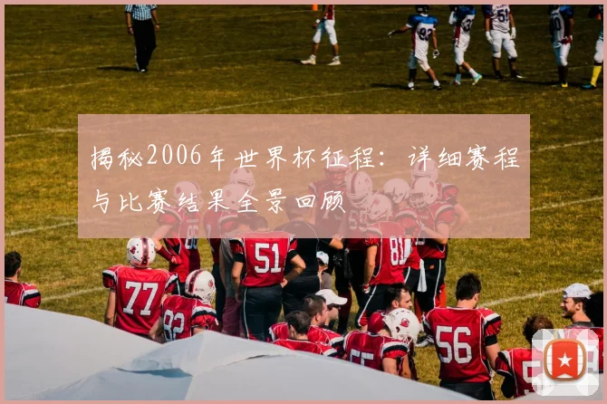 揭秘2006年世界杯征程:详细赛程与比赛结果全景回顾